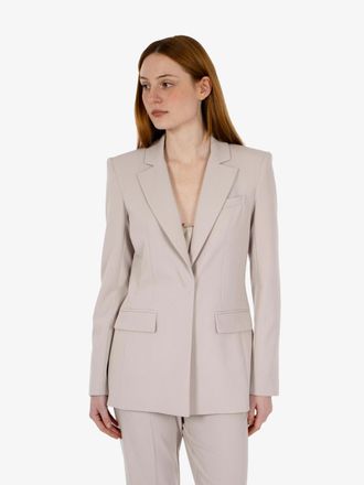 Patrizia Pepe Blazer monopetto cloud gray