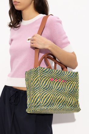 Marni Bag With Logo, Womens, Green