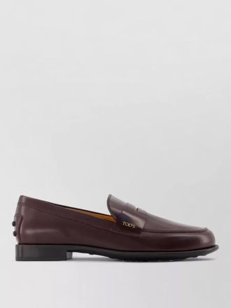 Tod's leather loafers