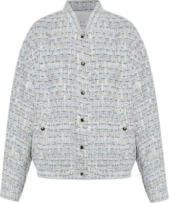 Iro Giacca Noemy in tweed - Argento