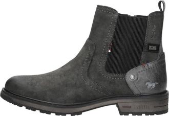 Mustang Enkellaarsjes - Heren - Chelseaboots - Grijs - 46 EU - Schoenen