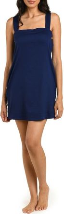 La Blanca Harbor Breeze Cover-Up Dress in Indigo at Nordstrom, Size X-Large