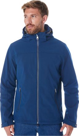 Killtec Softshelljacke KILLTEC Herren Softshelljacke, Herren, Gr. 4XL, blau (dunkelblau), Oberseite: 100% Polyester;R&uuml;ckseite: 100% Polyester, Jacken Softshel