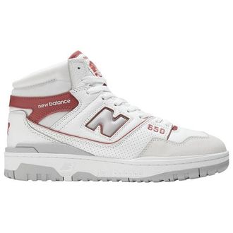 New Balance Mens 650 - Basketball Shoes Grey/White/Red Size 09.5