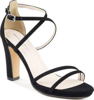 Touch Ups Reign Ankle Strap Sandal in Black at Nordstrom, Size 10.5
