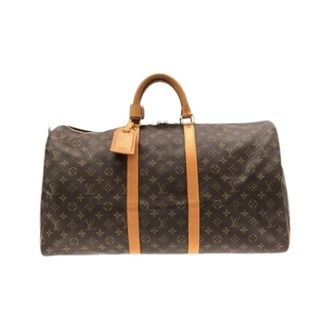 Louis Vuitton Pre-owned Weekend Bags, unisex, Brown, Size: ONE SIZE Pre-owned Monogram Boston Bag