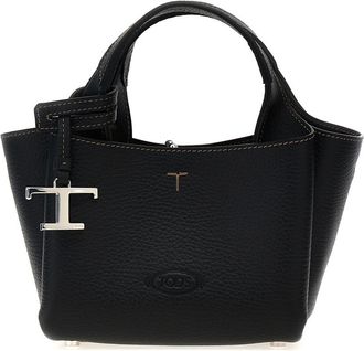Tod's Black Apa Micro Satchel Bag