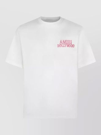 Amiri graphic print crew neck short sleeve top