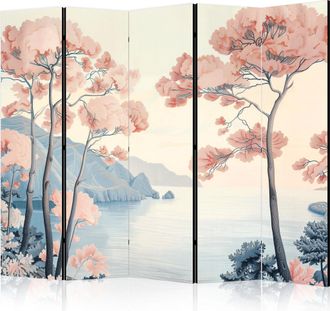 Artgeist Biombo Decorativo Artgeist Flizelina Madera Plegable 225x172 Cm