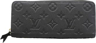Louis Vuitton Noir Long Wallet (Bi-Fold) (Pre-Owned)