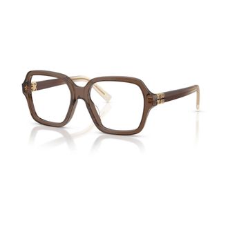 Miu Miu MU 03Yv Eyeglasses - female - Miu Miu - Glasses - Brown - 54 MM - Accessories