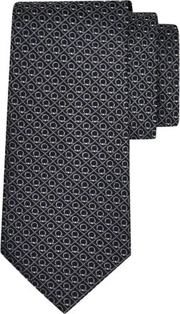Ferragamo Jacquard Silk Tie