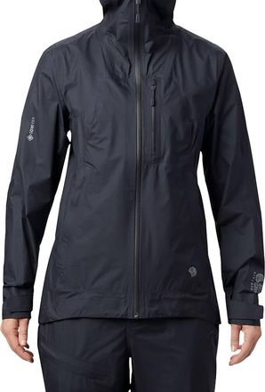 Mountain Hardwear Exposure 2 Gore-Tex Paclite Plus Jacket In Dark Storm