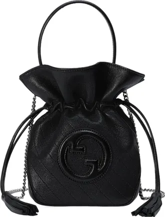 Gucci (WMNS) Gucci Blondie Mini Bucket Bag Black 760313-AACP7-1000