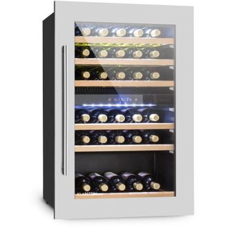 Klarstein Klarstein Vinsider 35D Cantinetta Frigo a Incasso 128 Litri 41 Bottiglie di Vino 2 Zone