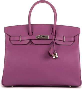 Herm&egrave;s Pre-owned Womens Birkin 35 Handbag - Pink - One Size