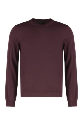 Slowear Sweater With Round Neck In Wool