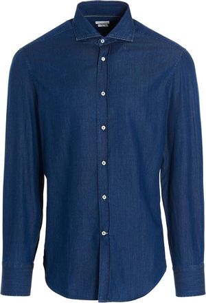 Brunello Cucinelli Chambray cotton shirt