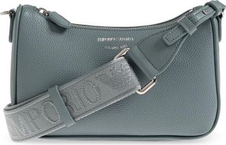 Emporio Armani Shoulder Bag - Dames - Schoudertassen - Blauw - ONE Size - Leer - Tassen