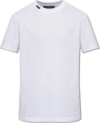 Dolce & Gabbana T-Shirts - Heren - T-shirts - Wit - L - Tops