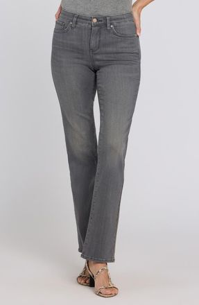 NYDJ Marilyn No Gapper Straight Leg Jeans in Dusty Ash at Nordstrom, Size 12