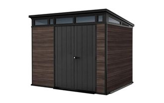 Keter Caseta De Exterior Signature 9x7 - 279x218x226 Cm Y 6,1 M2 - Rosewood