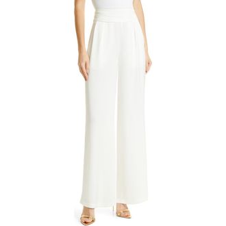 Ramy Brook Wide Leg Pants in Ivory at Nordstrom Rack, Size 6