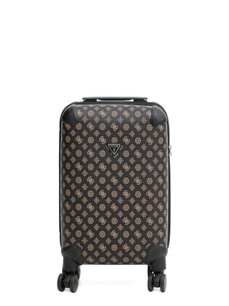 Guess Co Wilder 4G reistas met monogramprint - Zwart