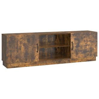 vidaXL Mueble De Tv Roble Ahumado 150 X 31 X 47 Cm Vidaxl