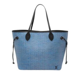 Louis Vuitton Pre-owned Tote Bags, female, Blue, Size: ONE SIZE Pre-owned Denim Tote Bag