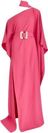 Taller Marmo Taylor Crepe Maxi Kaftan Dress - Pink - One Size