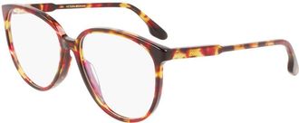 Victoria Beckham Brown Acetate Glasses Womens (Frames)