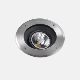 Netlighting Gea Outdoor LED Recessed Ground Uplight 1595lm 3000K IP67 in Grey
