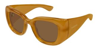 Saint Laurent SL 903 HOWL 008 Womens Sunglasses Yellow Size 55 - Free RX Lenses - Free RX Lenses
