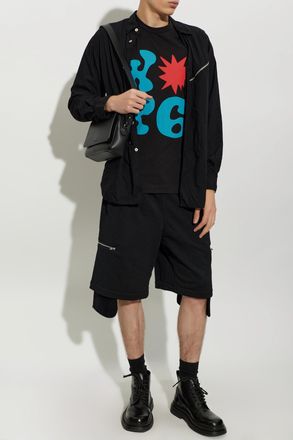 Comme Des Gar&ccedil;ons Comme Des Gar&ccedil;ons Shirt Printed T-shirt, Mens, Black