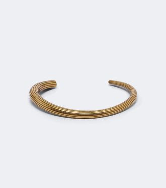 Khaite Santa Fe 18kt gold-plated brass choker