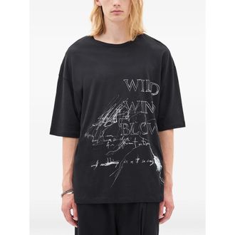 Ann Demeulemeester Dieter Slogan-print T-shirt