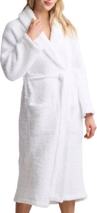 Barefoot Dreams Gender Inclusive CozyChic Robe in White at Nordstrom, Size 2