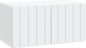vidaXL Mueble De Tv De Pared 59,5 X 31 X 30 Cm Blanco Vidaxl