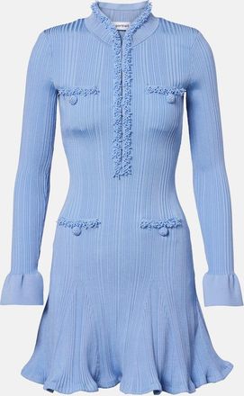 Self Portrait Ruffled minidress