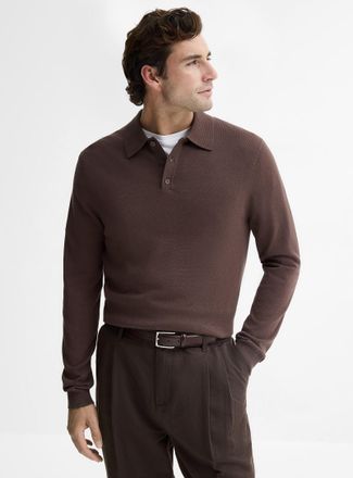 Le 31 Mens Modal-blend Polo Shirt sweater