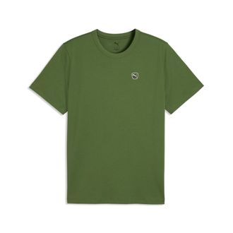 Puma T-shirt da uomo Essentials Elevated, Accessori, Verde, XXL