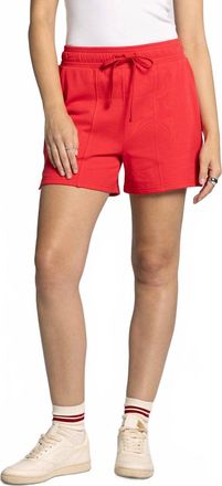 Thread & Cloth Lochlyn Athletic Shorts In Coral Red