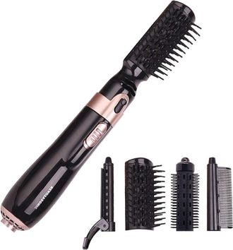 Trade Shop Trade Shop - Styler Hot Care 4 In 1 550 W Spazzola Per Capelli Piastra Asciugacapelli Q-m308
