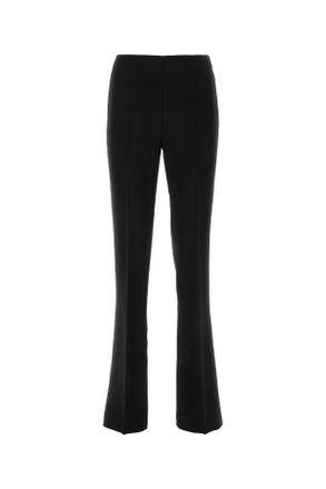 Ferragamo Zwarte Crepe Broek