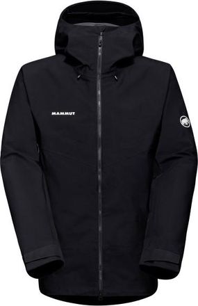 Mammut Crater IV Hardshell Hooded Jacket Regenjacke für Herren | schwarz