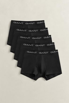 GANT Men 5-Pack Trunks (XXXL) BLACK