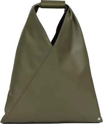 Maison Margiela Japanese Origami Sculptural Faux Leather Tote Bag