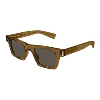 Saint Laurent Sunglasses, unisex, Brown, Size: 47 MM Sunglasses