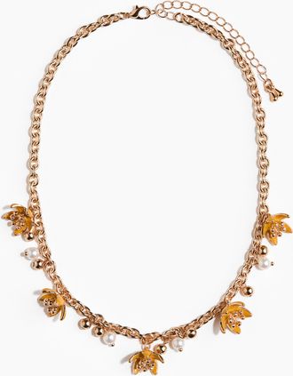 H&M Halskette mit Charms - Yellow